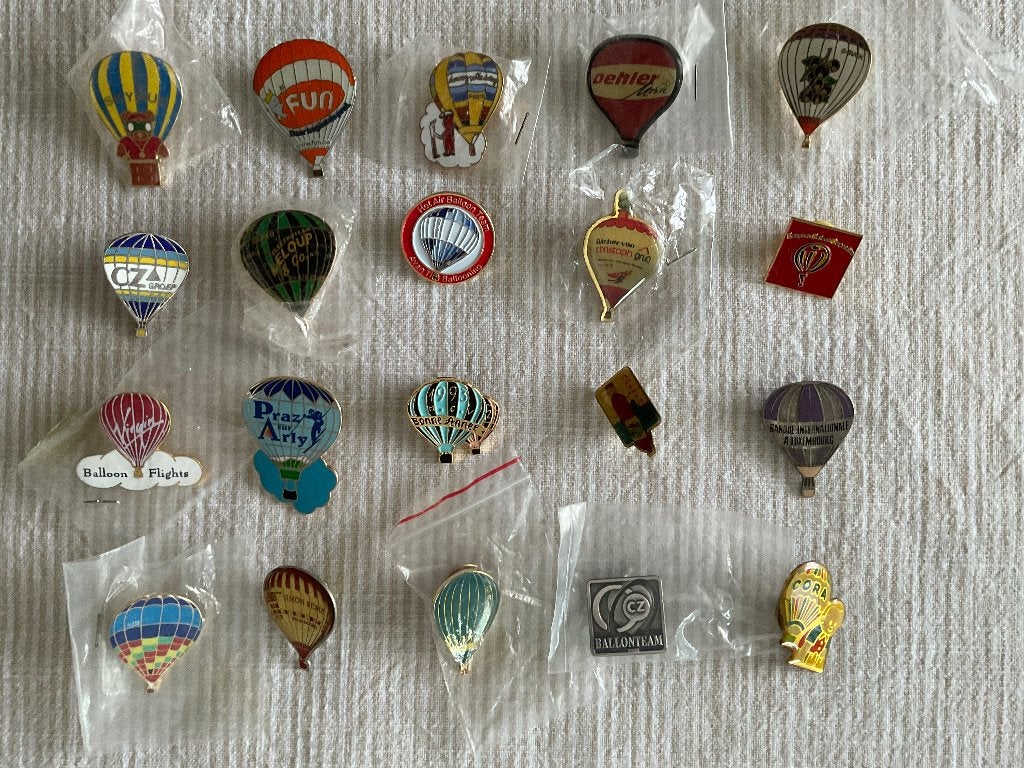 Luchtballon-pins, Verzenden, Nieuw, Overige onderwerpen, Speldje of Pin