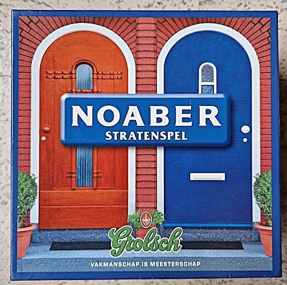 Noaber stratenspel nog nieuw in de doos van Grolsch, Ophalen of Verzenden, Nieuw, Grolsch