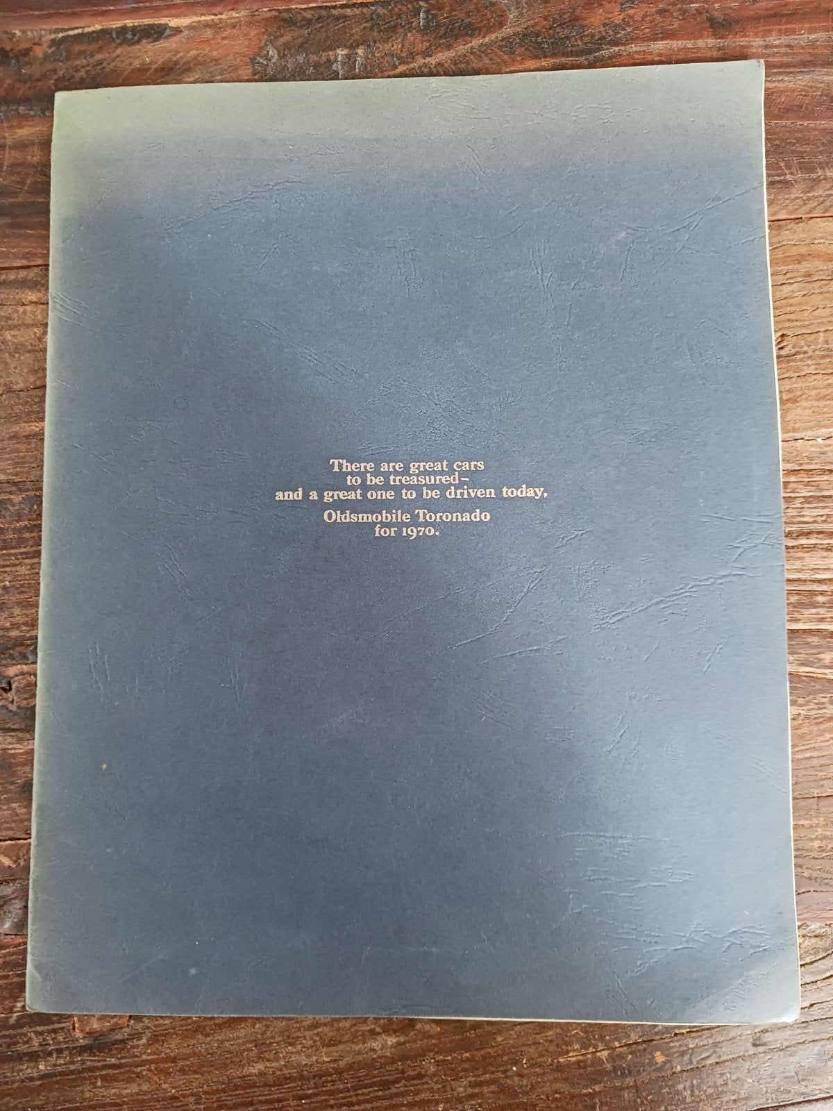 Oldsmobile Toronado folder 1970, Ophalen of Verzenden, Gelezen, Overige merken