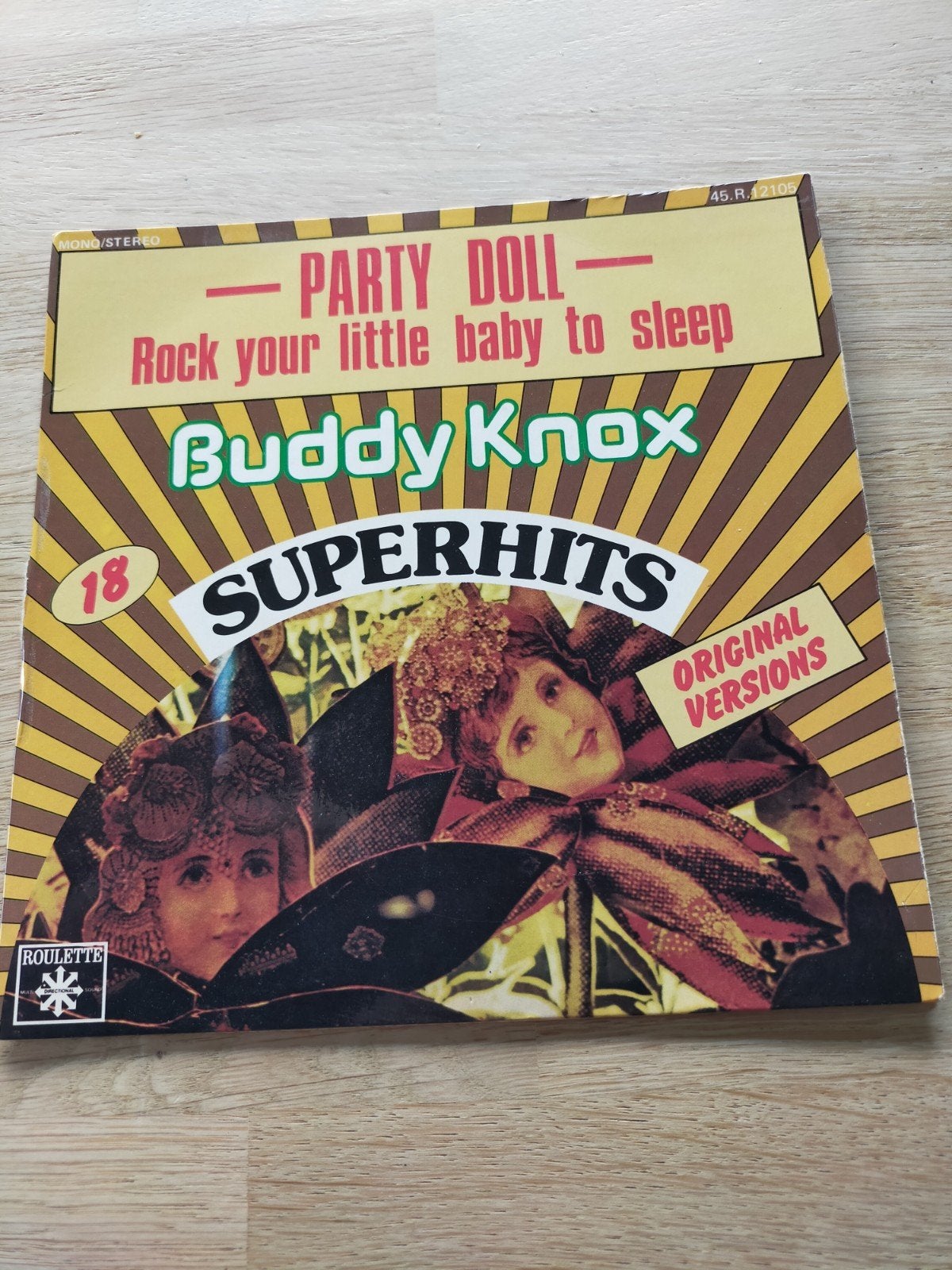 Buddy Knox , party doll, Cd's en Dvd's, Vinyl Singles, Ophalen of Verzenden, Zo goed als nieuw, Pop