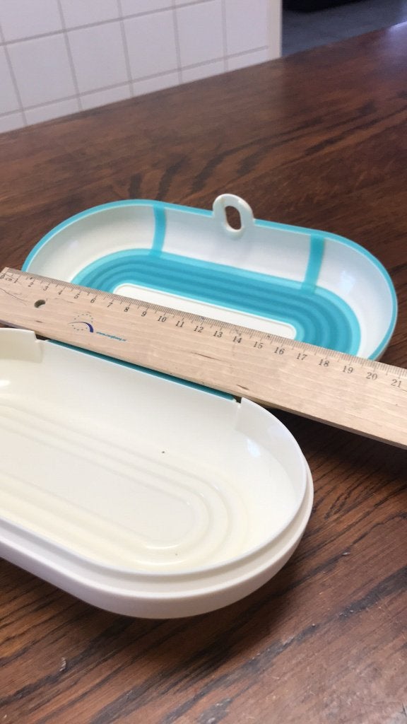 Tupperware doosje, Huis en Inrichting, Keuken | Tupperware, Ophalen of Verzenden, Nieuw, Blauw, Overige typen