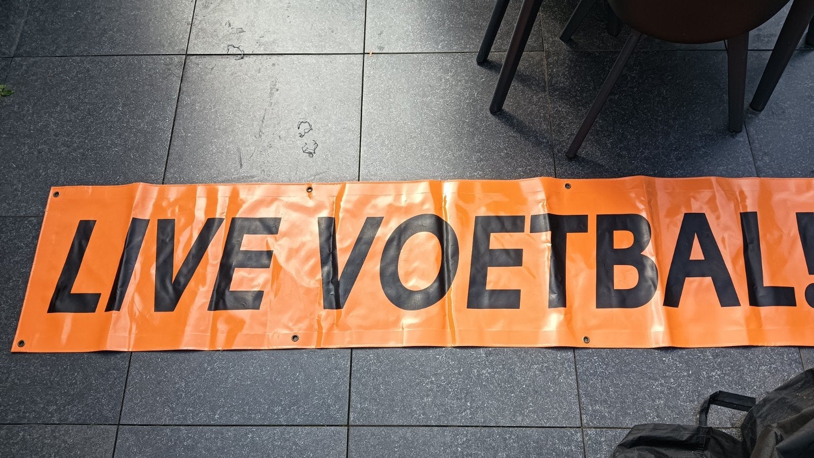 tuin spandoek, Diversen, Vlaggen en Wimpels, Ophalen of Verzenden