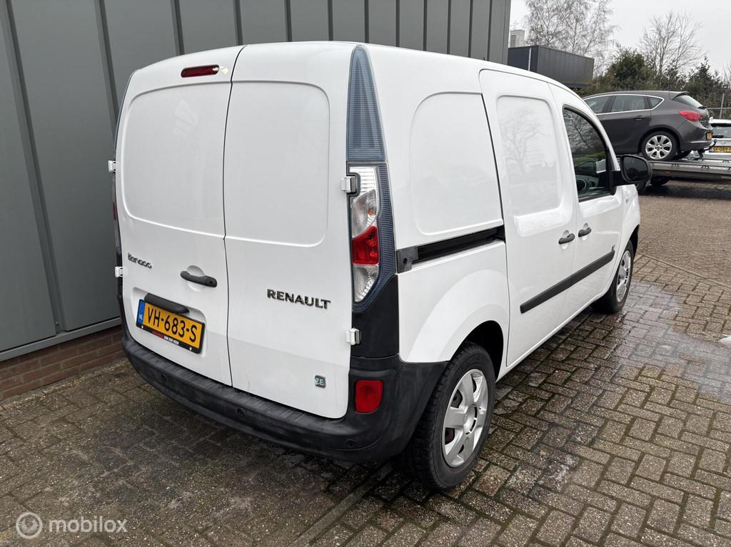 Renault Kangoo Express Z.E. (ex Accu) 21584KM!, Auto's, Bestelauto's, Automaat, Euro 5, Stof, Gebruikt