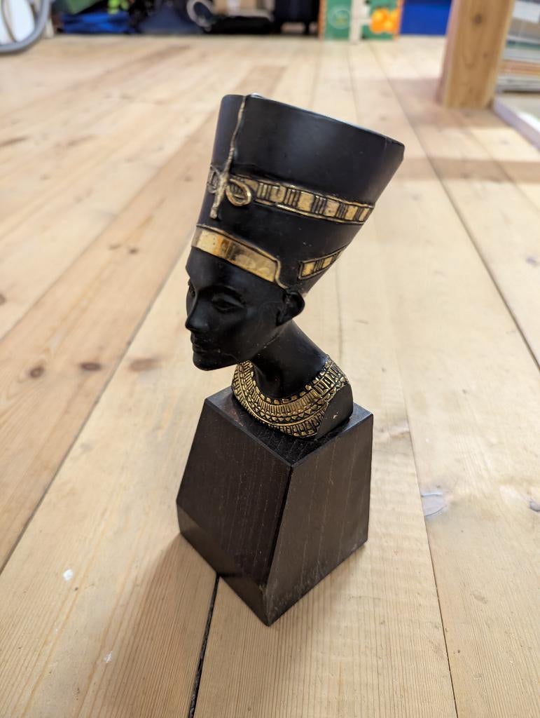 Buste Nefertiti, Ophalen, Gebruikt, Mens