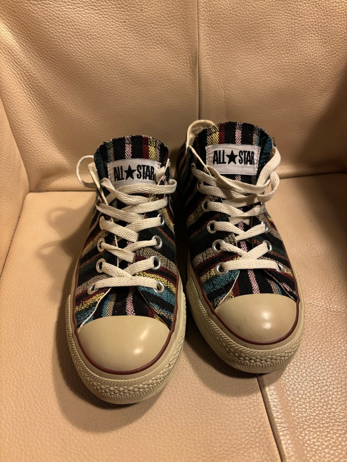 Vintage Converse Chuck Taylor All Star - Maat 37.5, Verzenden, Gedragen, Overige kleuren, Sneakers of Gympen