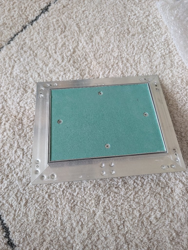ECD Germany revisieluik aluminium frame met gipsplaat NIEUW, Ophalen of Verzenden, Nieuw, Overige materialen, Minder dan 20 mm