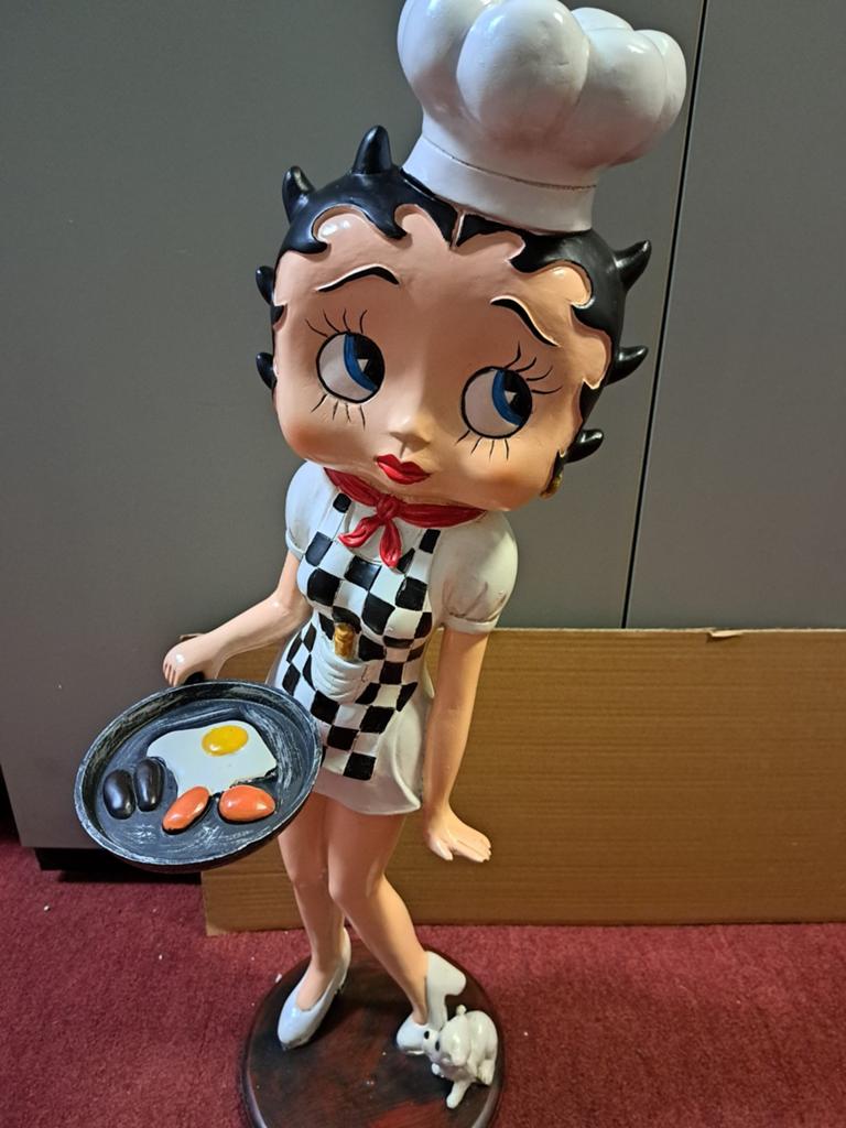 Betty Boop decoratie beeld Kok Nieuw, Ophalen, Kuifje, Nieuw, Beeldje of Figuurtje