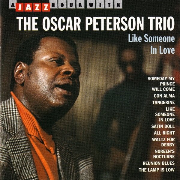 Jazz C.D. (1993) Oscar Peterson Trio - Like Someone in Love., Inclusief boekje, Gebruikt, Ophalen of Verzenden, Jazz