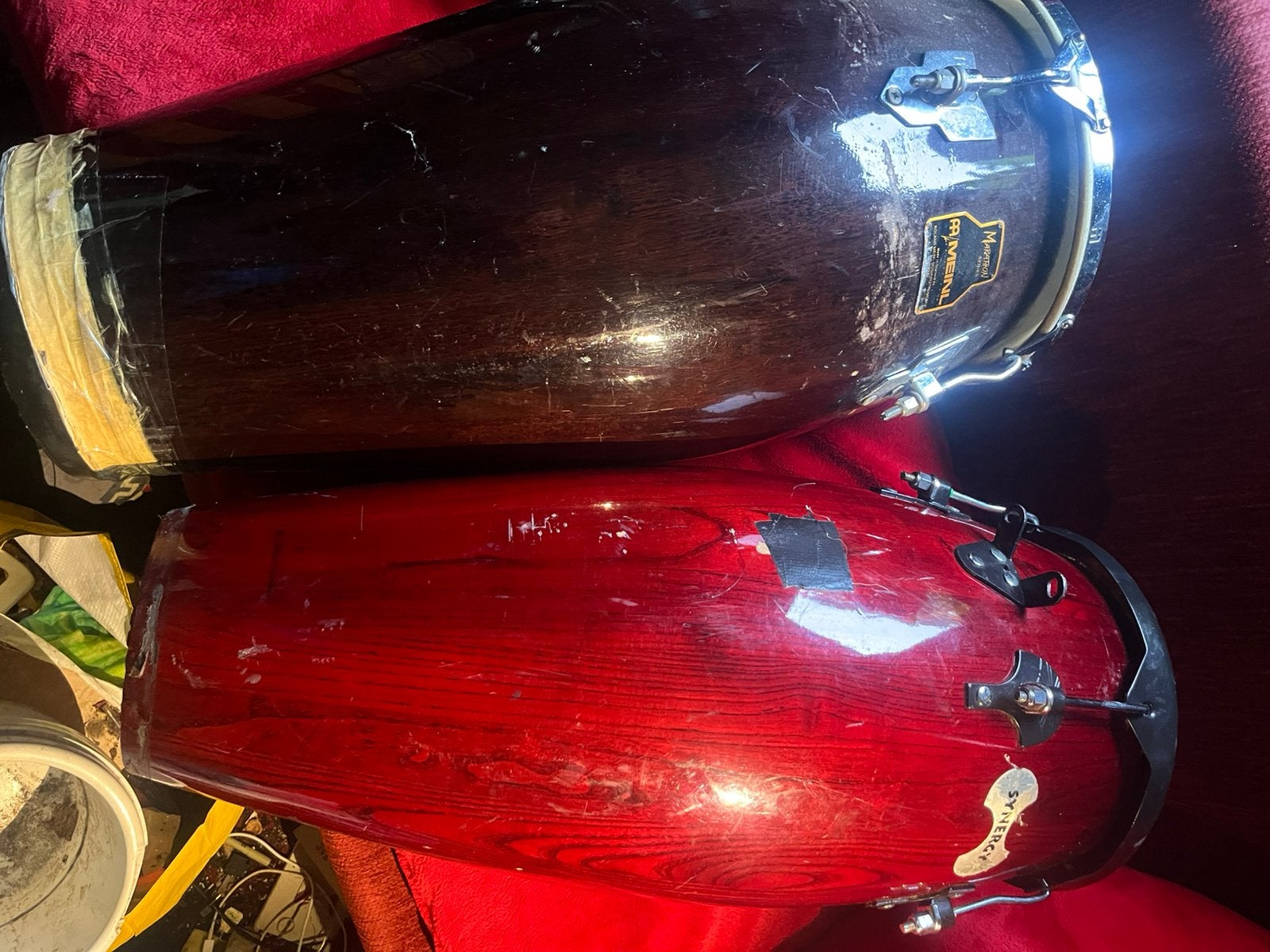 Te koop 3 conga’s, Muziek en Instrumenten, Percussie, Ophalen of Verzenden, Gebruikt, Trommel