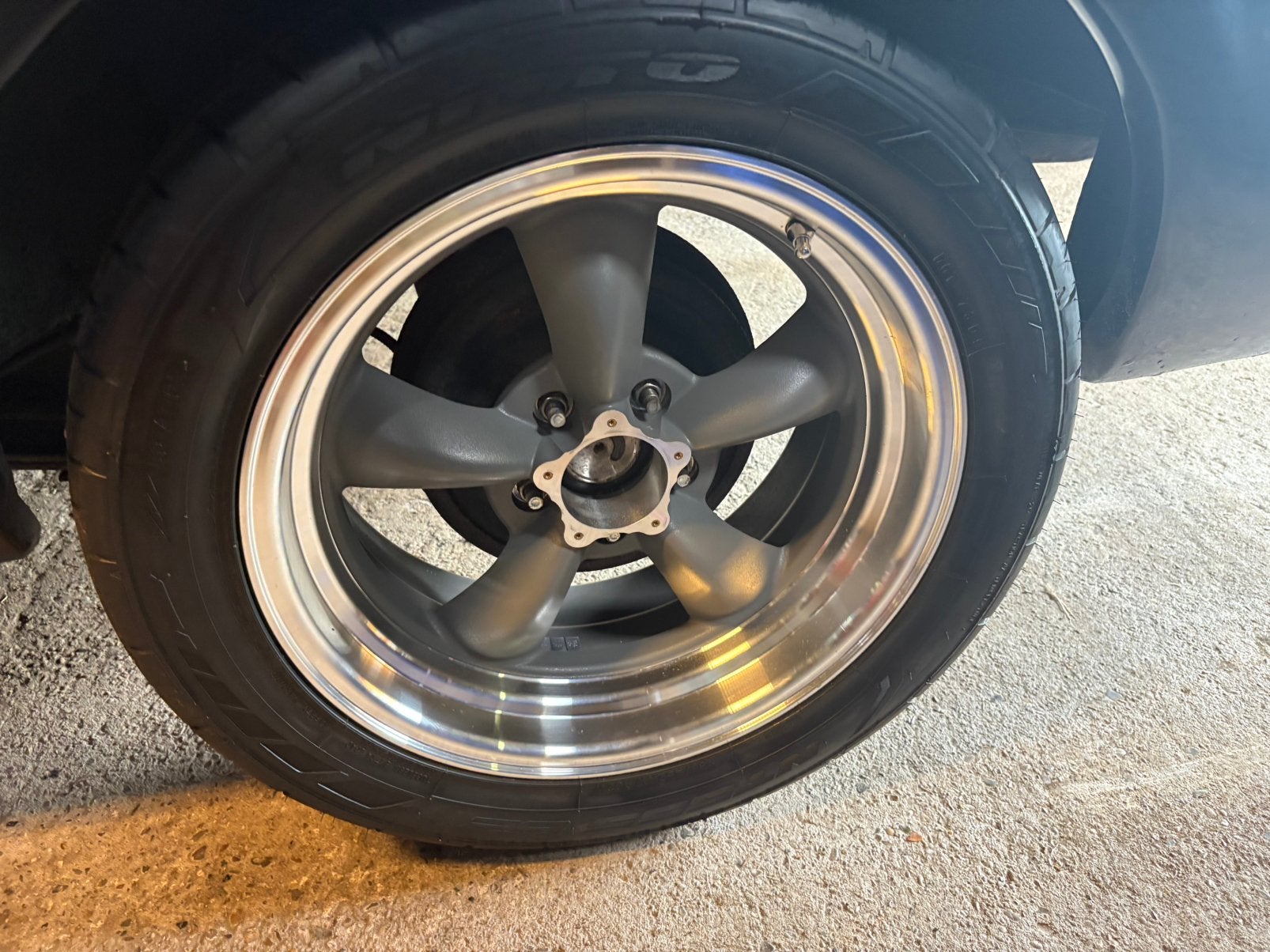 American racing torq thrust ,  hellcat Wielen, turbine set, Banden en Velgen, 17 inch, 235 mm, Hellcat