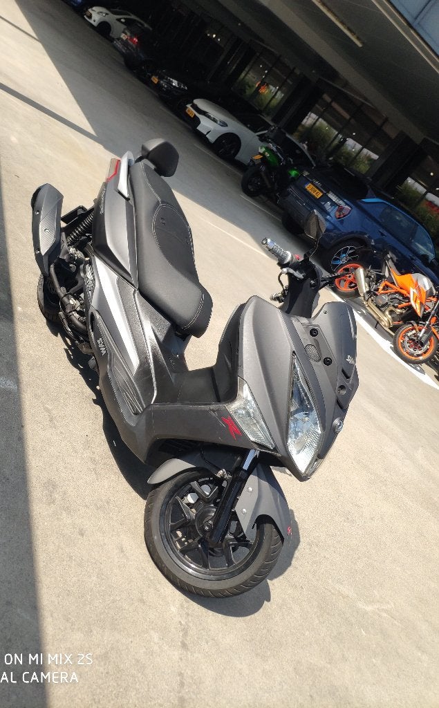 Sym Motorscooter 125 Dark Grey, Particulier, 125 cc, 11 kW of minder, Automaat