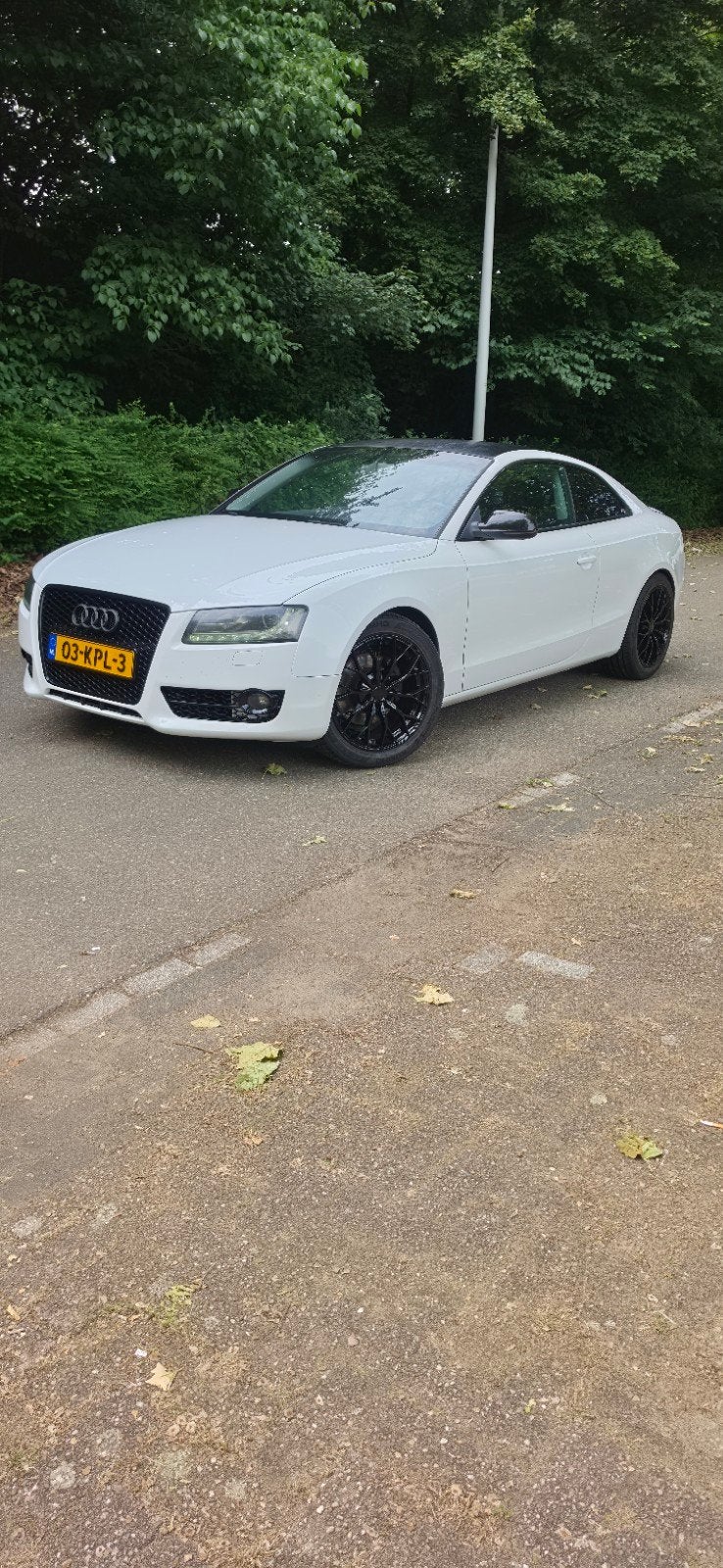 Audi A5 2.0 Tfsi 132KW Coupe Multitronic2010 Wit gereviseerd, 4 cilinders, 1984 cc, Wit, Particulier