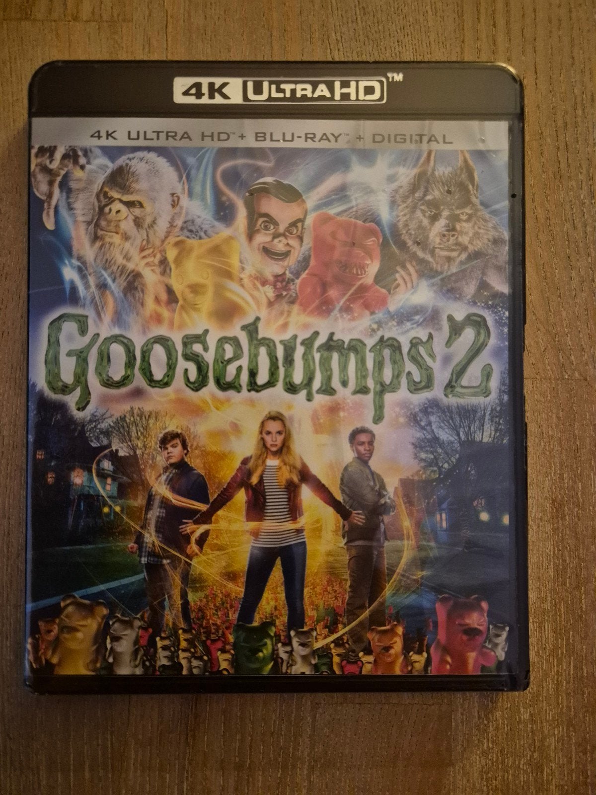 Goosebumps 2: Haunted Halloween 4K Ultra HD + Blu-ray [US], Ophalen of Verzenden, Nieuw in verpakking, Humor en Cabaret