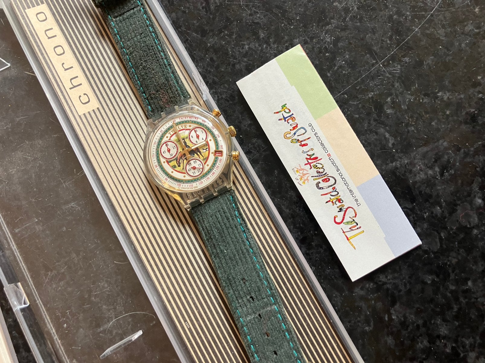 Swatch horloge, Ophalen of Verzenden, Zo goed als nieuw, Kunststof, Swatch