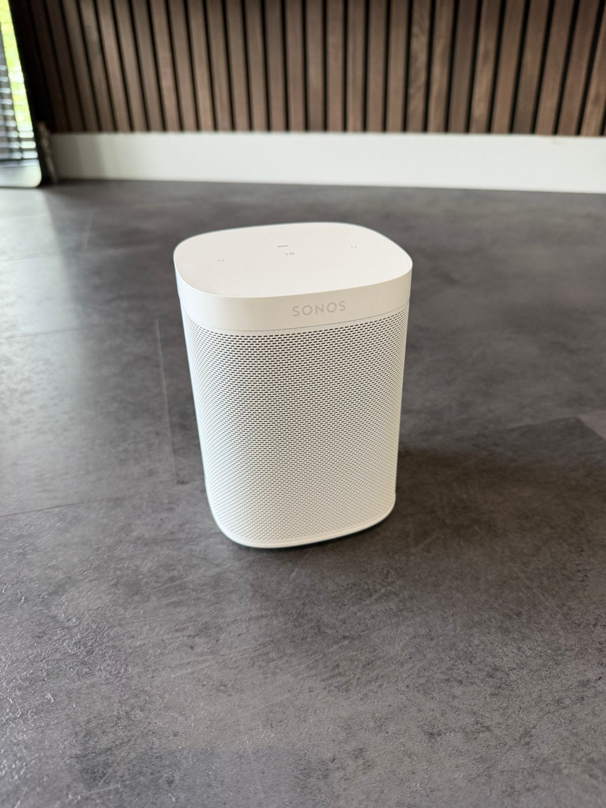 Sonos One SL wit, Audio, Tv en Foto, Luidsprekers, Ophalen, Zo goed als nieuw, Sonos