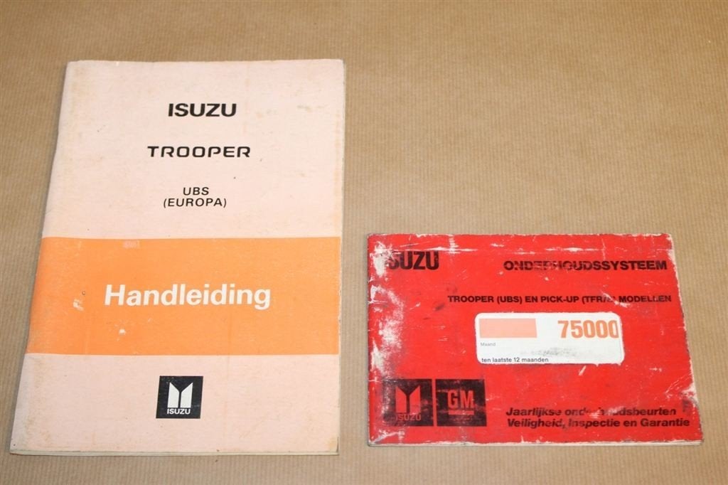Handleiding Isuzu Trooper - Circa 1980, Ophalen of Verzenden