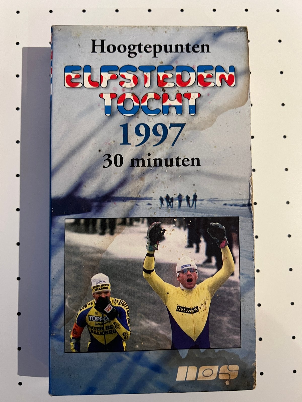 VHS Elfstedentocht Hoogtepunten 1997 - NOS (30 min), Gebruikt, Documentaire, Alle leeftijden, VHS