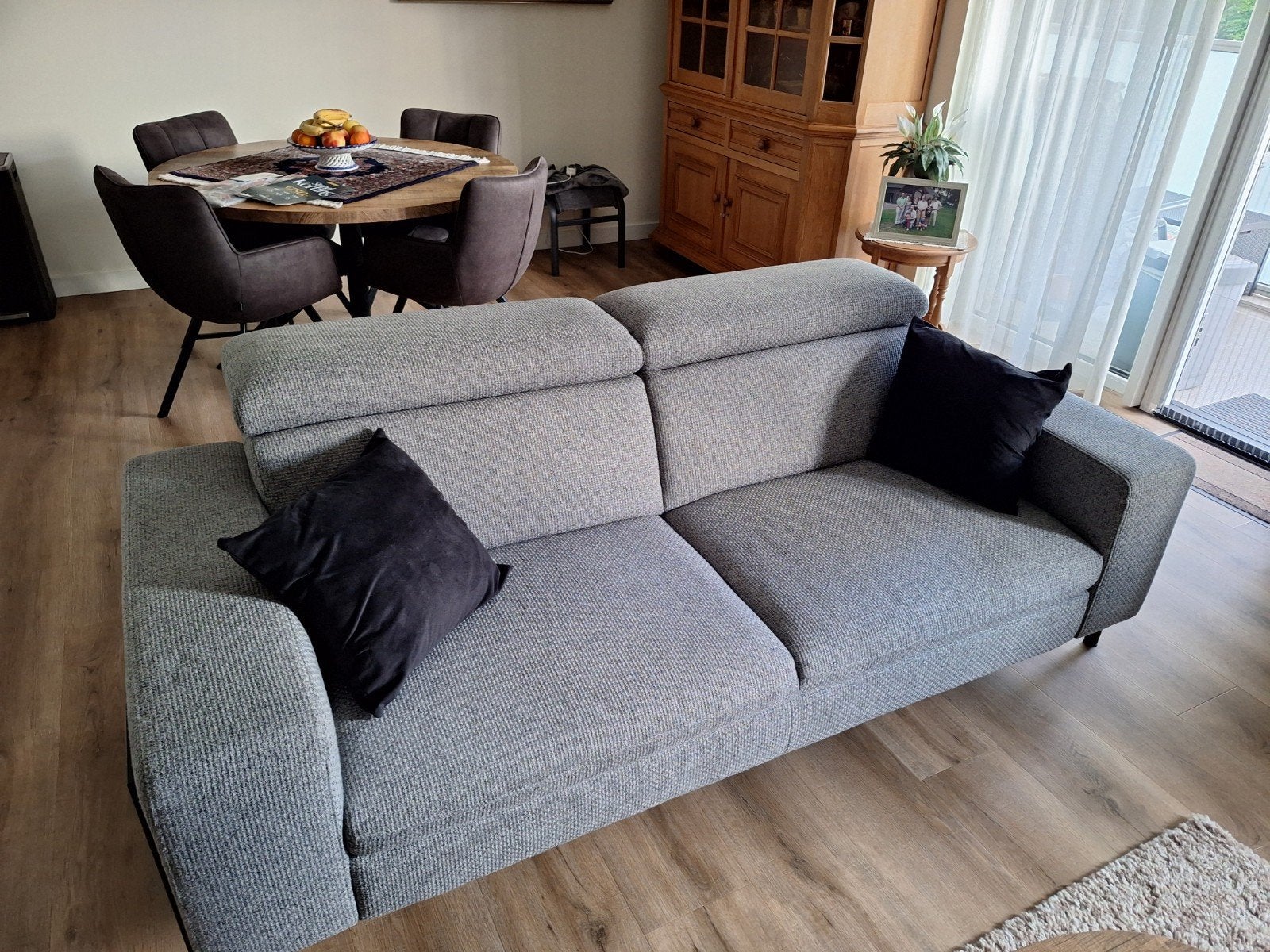 Moderne 2-zits bank 'Avalon' van Knibbeler Wonen, Huis en Inrichting, Ophalen, Tweepersoons, 75 tot 100 cm, Zo goed als nieuw