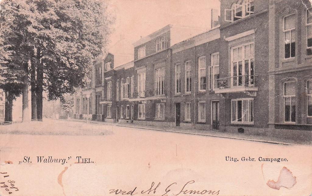 Tiel - St.Walburg (gel. 1900!!), Ophalen of Verzenden, Voor 1920, Gelopen, Gelderland