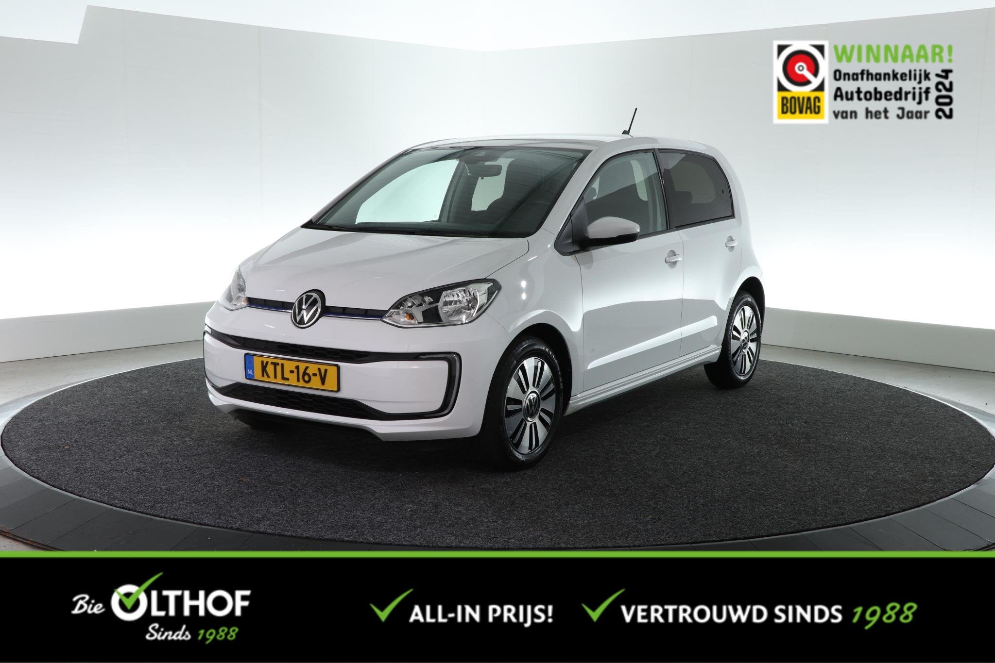 Volkswagen e-Up! e-up! Style | CAMERA | CRUISE | SOH 90% | S, Auto's, Stof, Gebruikt, Up!, Grijs