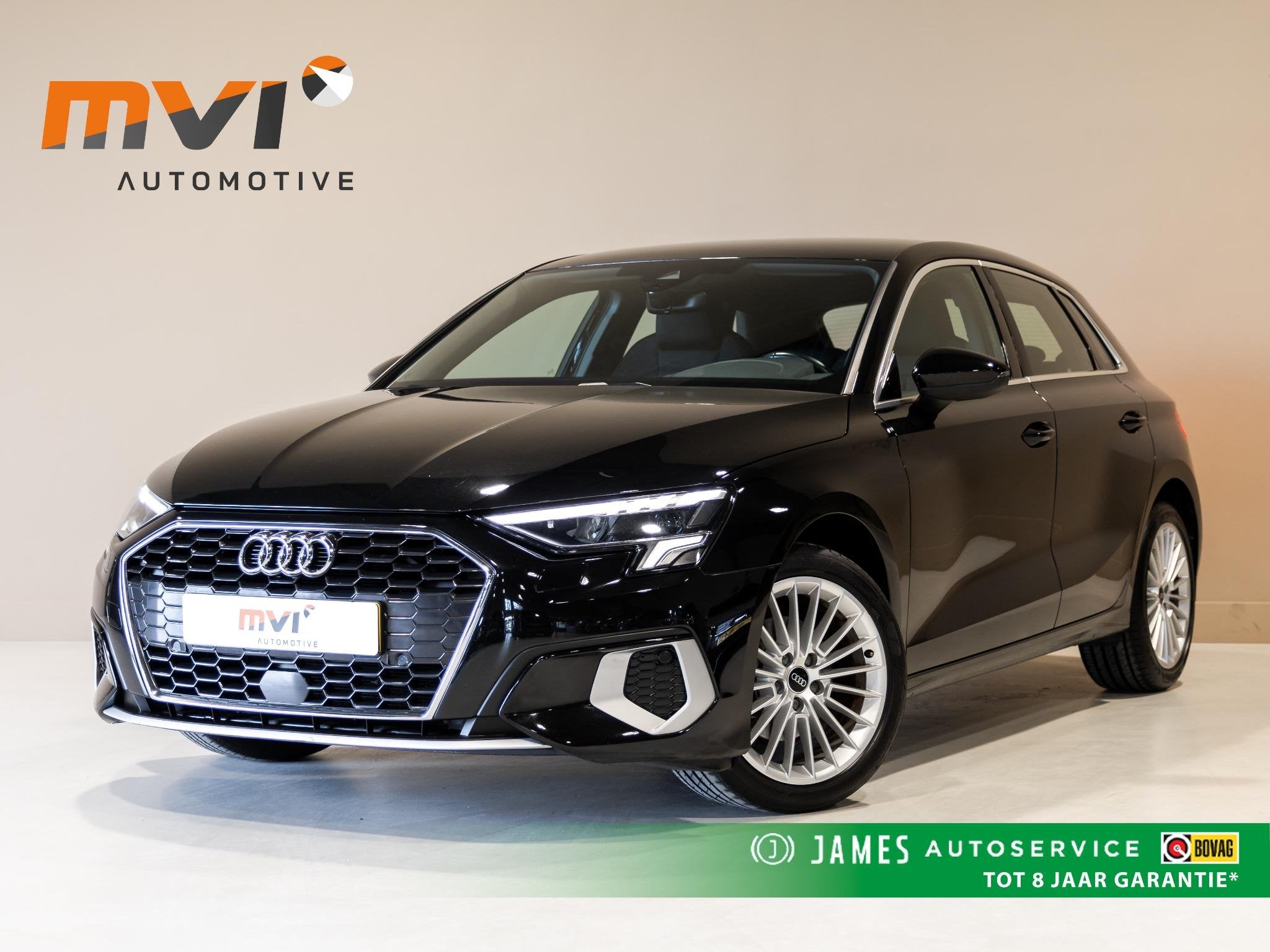 Audi A3 Sportback 35 TFSI Advanced edition / 150pk / NAP / S, Auto's, Dealer onderhouden, Stof, 4 cilinders, Zwart