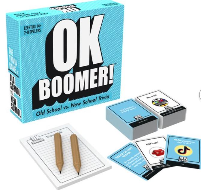 Spel Boomer, Vijf spelers of meer, Ophalen of Verzenden, Gebruikt, Onbekend