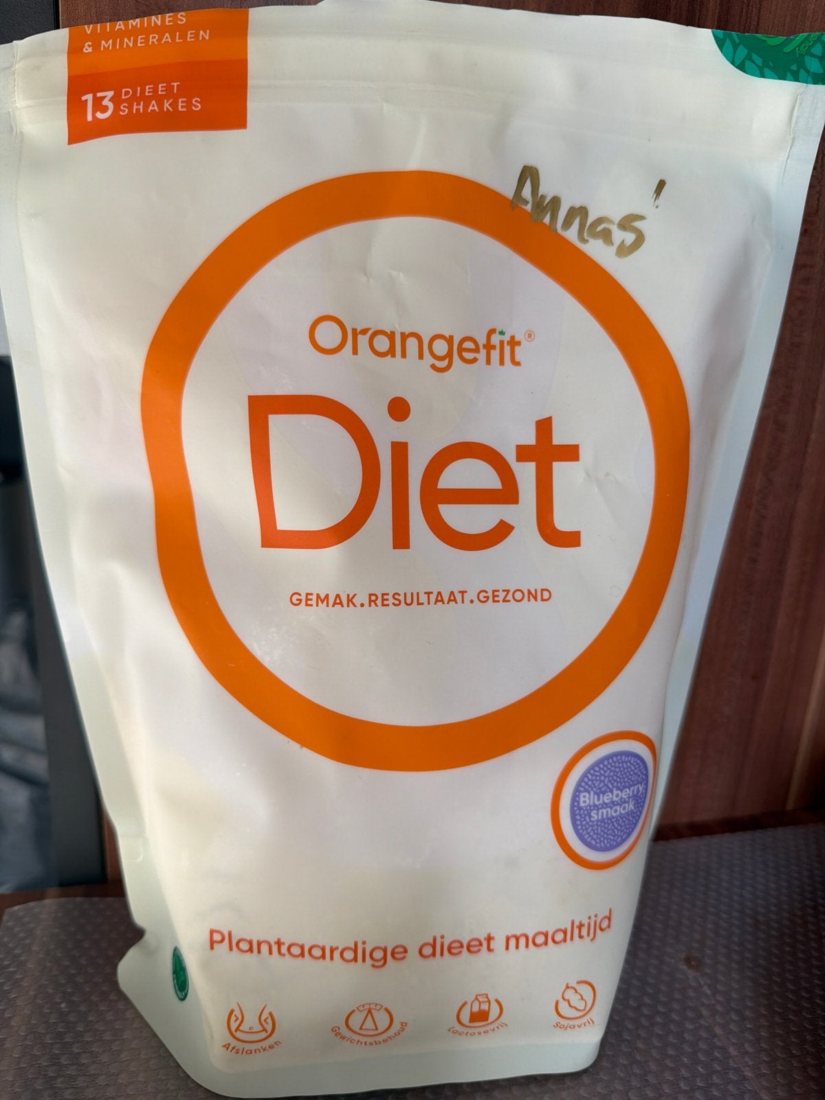 Orangefit Diet - Plantaardige dieet maaltijd (Blueberry), Ophalen of Verzenden, Nieuw, Drank