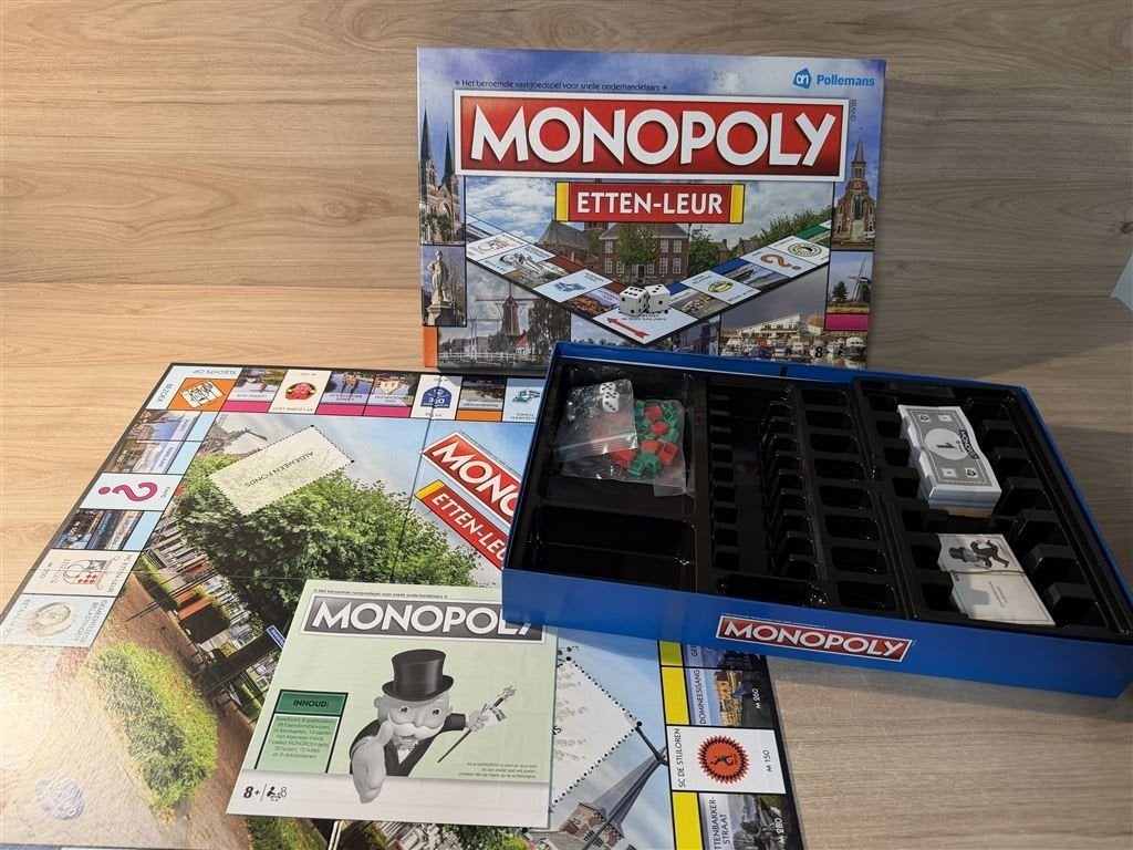 Monopoly etten-leur - s6726, Hobby en Vrije tijd, Verzenden, Zo goed als nieuw