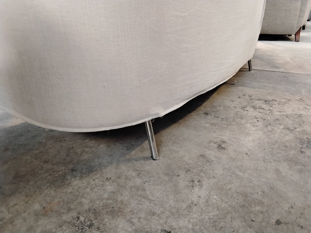 Design bank Dan Ihreborn Julia. Ronde, gebogen vorm, 330cm, Huis en Inrichting, Banken | Bankstellen, Ophalen, Gebruikt, 300 cm of meer