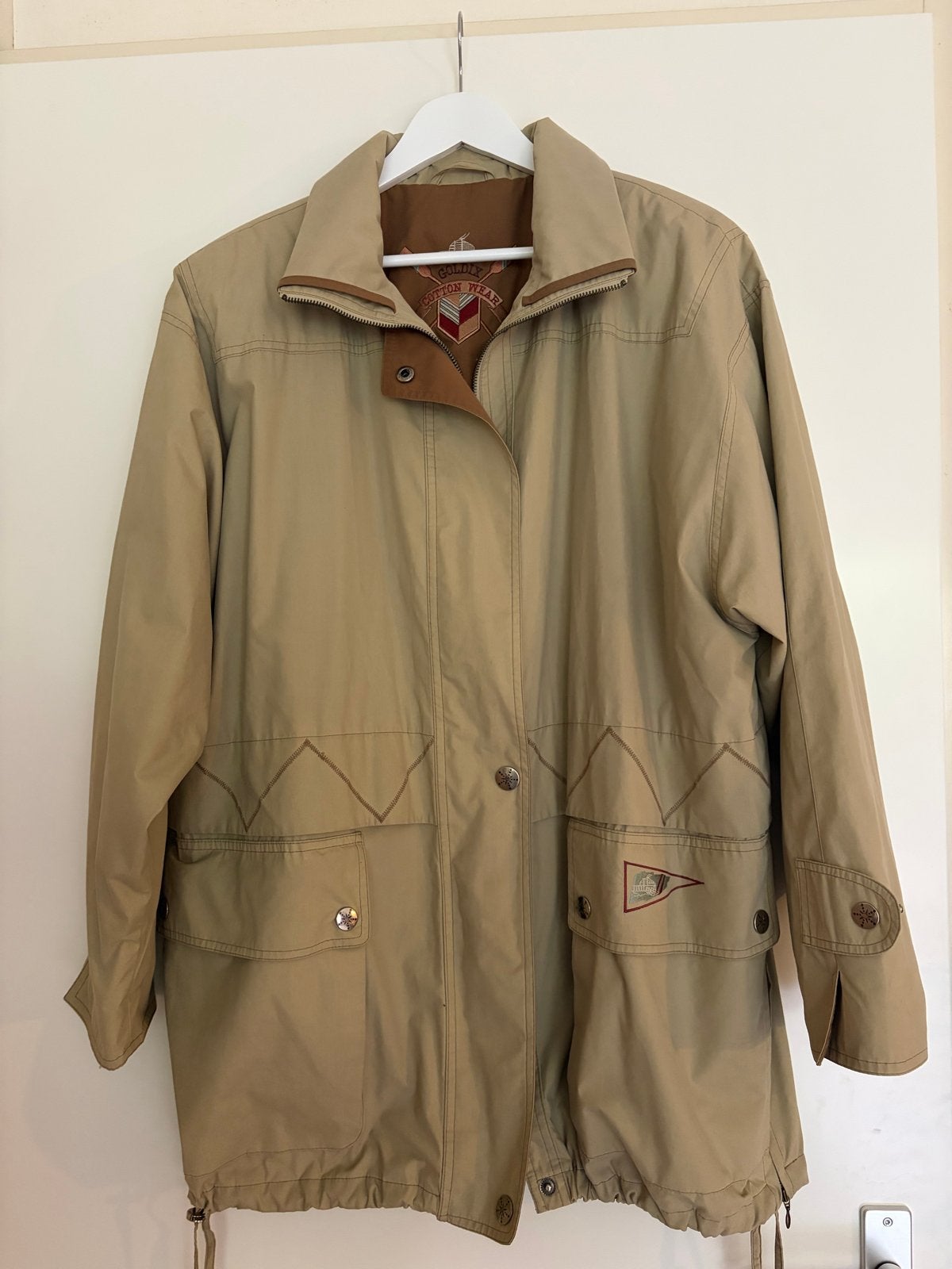 Goldix Cotton Wear jas maat 42, Ophalen of Verzenden, Zo goed als nieuw, Maat 42/44 (L), Beige