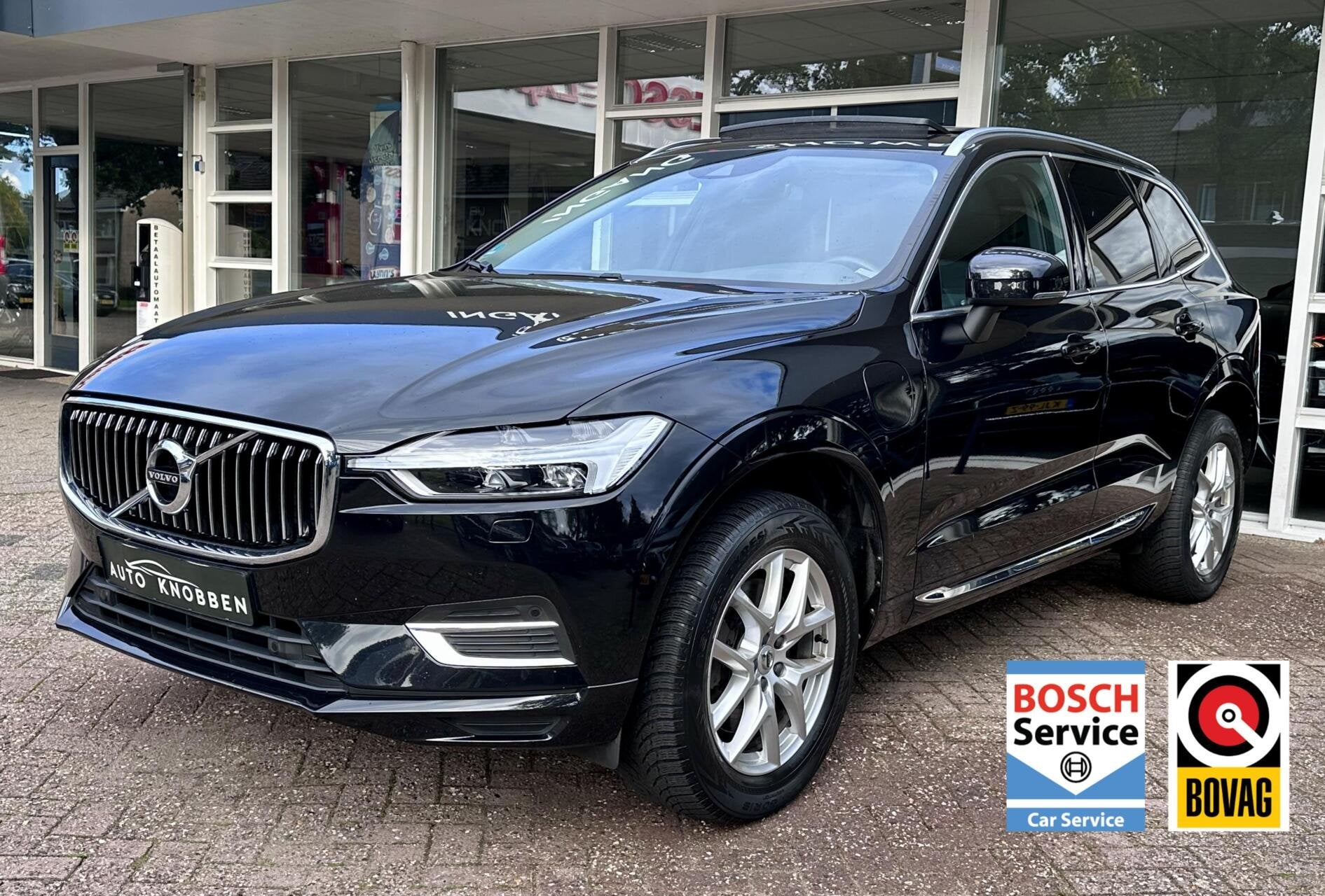 Volvo XC60 2.0 T8 Twin Engine AWD Inscription Pano, Leer, Ca, Auto's, Automaat, Gebruikt, 4 cilinders, Leder