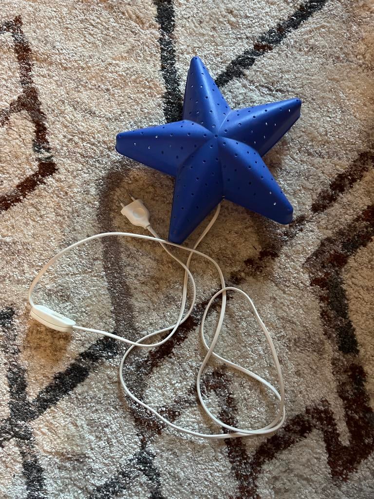 Star lamp from IKEA, Ophalen, Gebruikt, Kunststof, Minder dan 50 cm