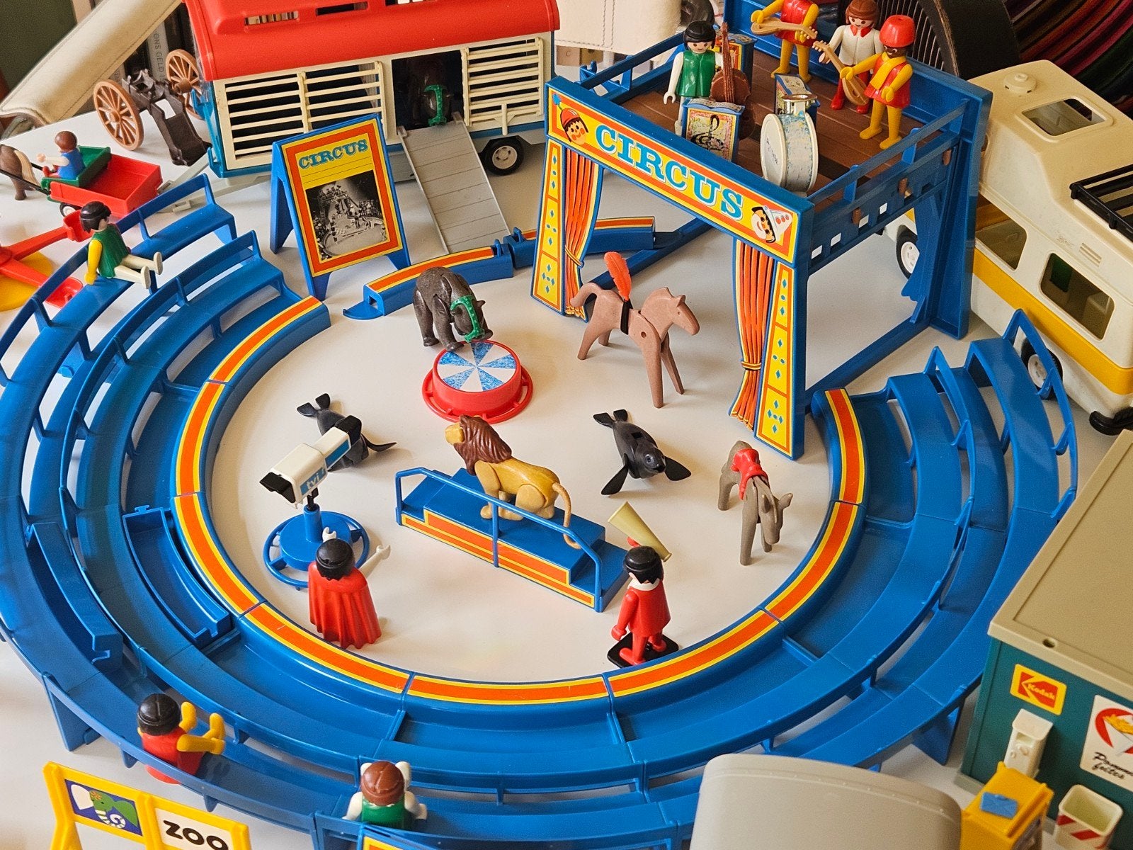 Grote verzameling Playmobil: Circus, Camper, Dieren en meer!, Kinderen en Baby's, Ophalen, Gebruikt, Complete set, Overige typen