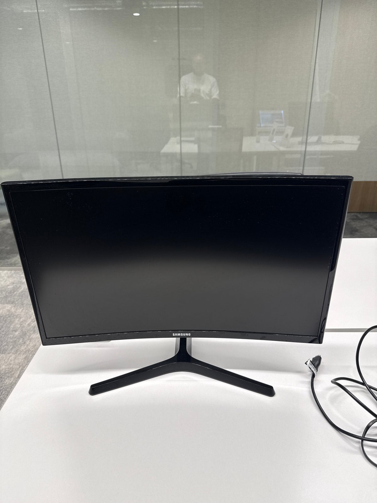 Samsung 24 inch Curved Monitor C24F396FHR, Computers en Software, Monitoren, Ophalen, Curved, Full HD, 60 Hz of minder