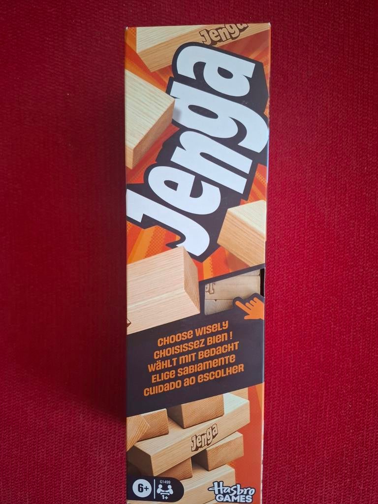 Jenga Hasbro Games - Het klassieke stapelspel, Hobby en Vrije tijd, Gezelschapsspellen | Overige, Vijf spelers of meer, Ophalen of Verzenden