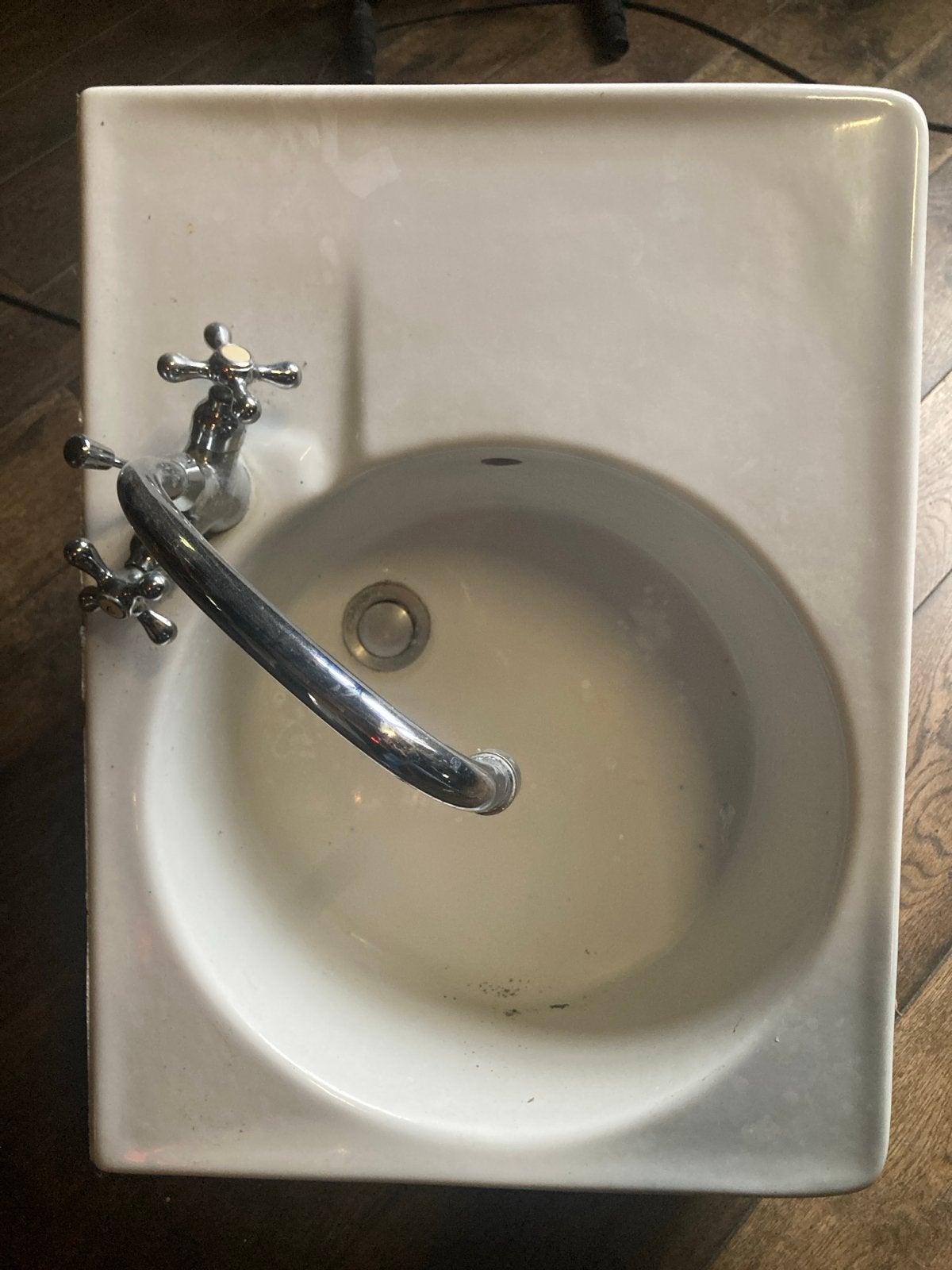 Wastafel met kraan - Gebruikt, Ophalen, Gebruikt, Chroom, Wastafel