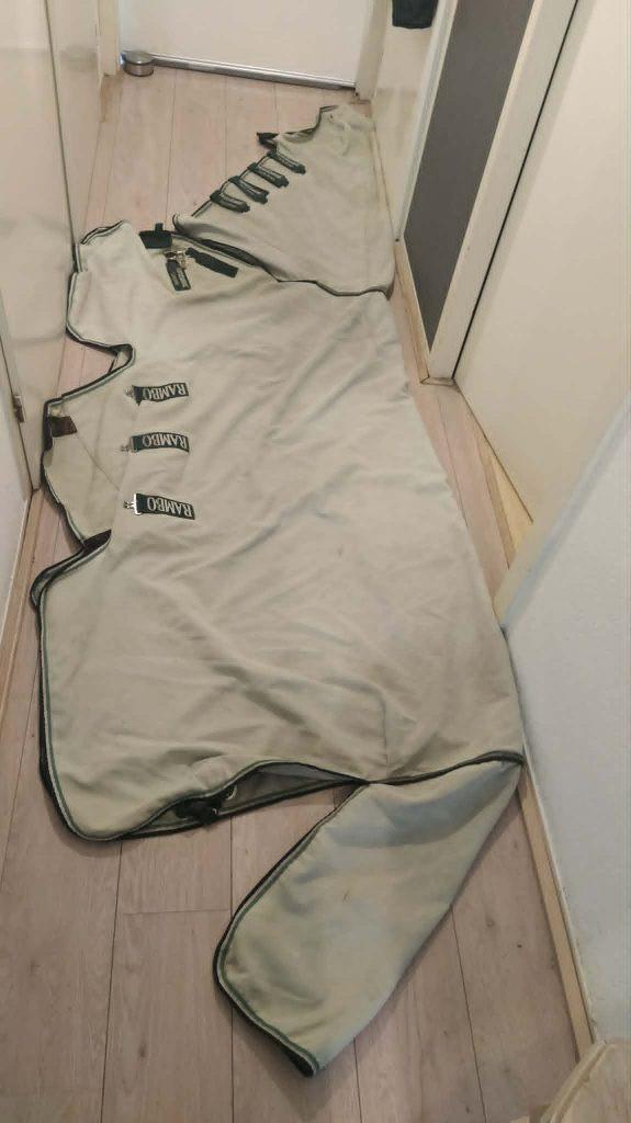 Rambo sweet itch hoody /rsih groen 6.6/ 198, Gebruikt, Ophalen of Verzenden, Eczeemdeken, Groen