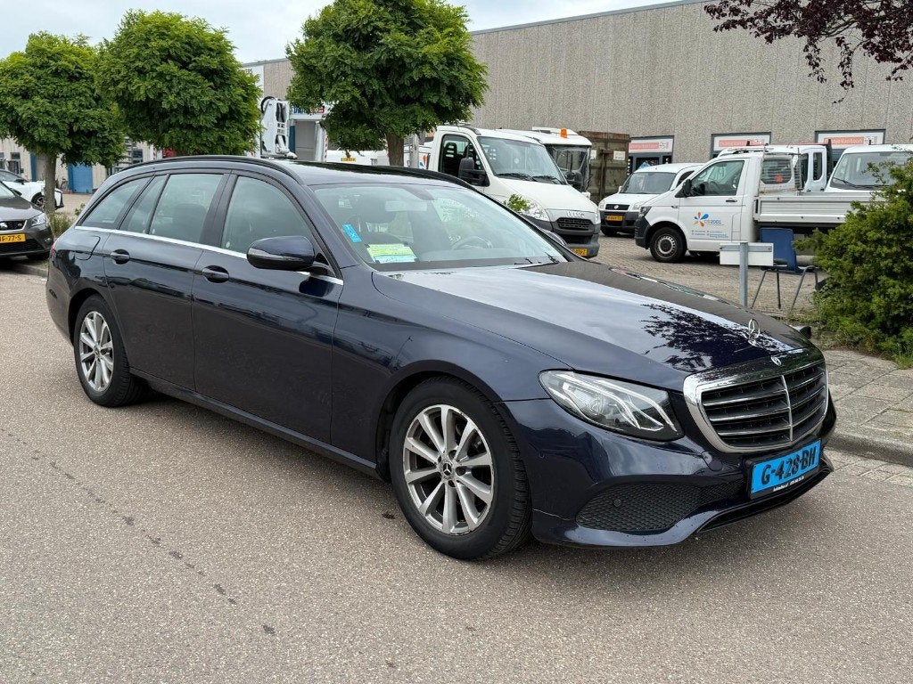 Mercedes-Benz E200 d Estate 160pk 9G-TRONIC 2019 Blauw, Automaat, Achterwielaandrijving, Zwart, Origineel Nederlands