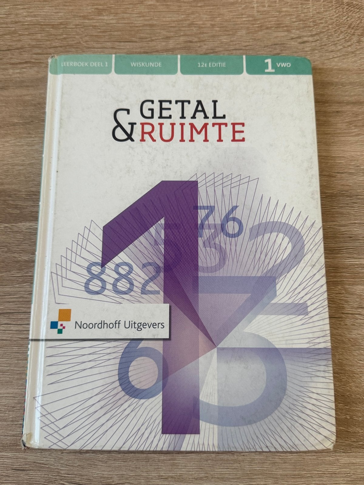 Getal & Ruimte Wiskunde 1 VWO Leerboek Deel 1 (12e editie), Boeken, Ophalen of Verzenden, Gelezen, VWO, Wiskunde A
