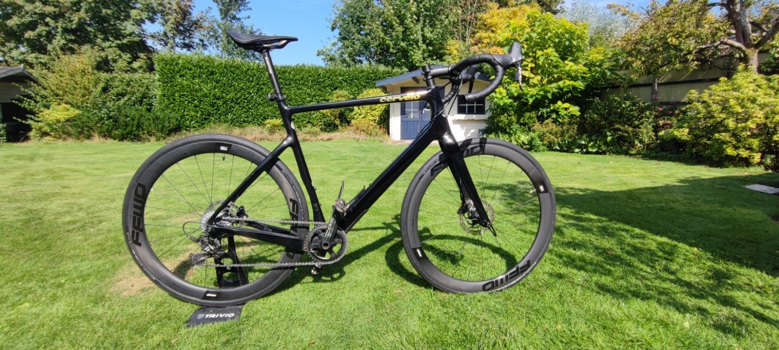 Cervelo aspero met nieuwe FFWD Tyro 45 mm wieset en nieuwe, Fietsen en Brommers, 55 tot 59 cm, Ophalen, Gebruikt