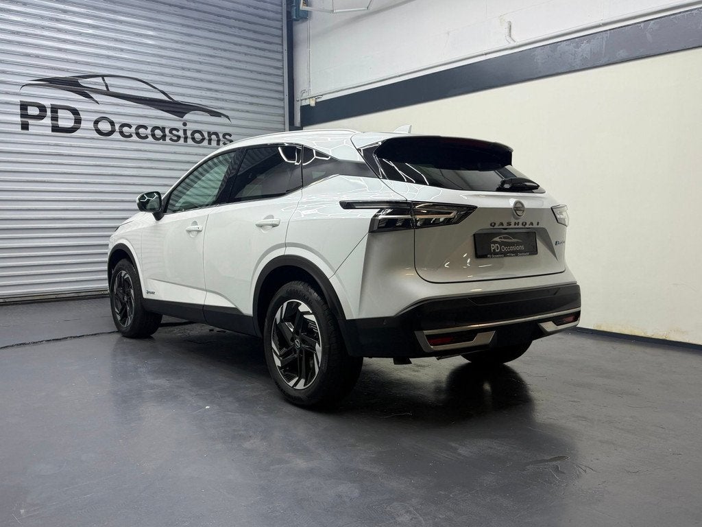 Nissan Qashqai 1.5 e-Power N-Connecta - Pano - Half leer - E, Auto's, Nissan, Zwart, Leder en Stof, Origineel Nederlands, Bedrijf