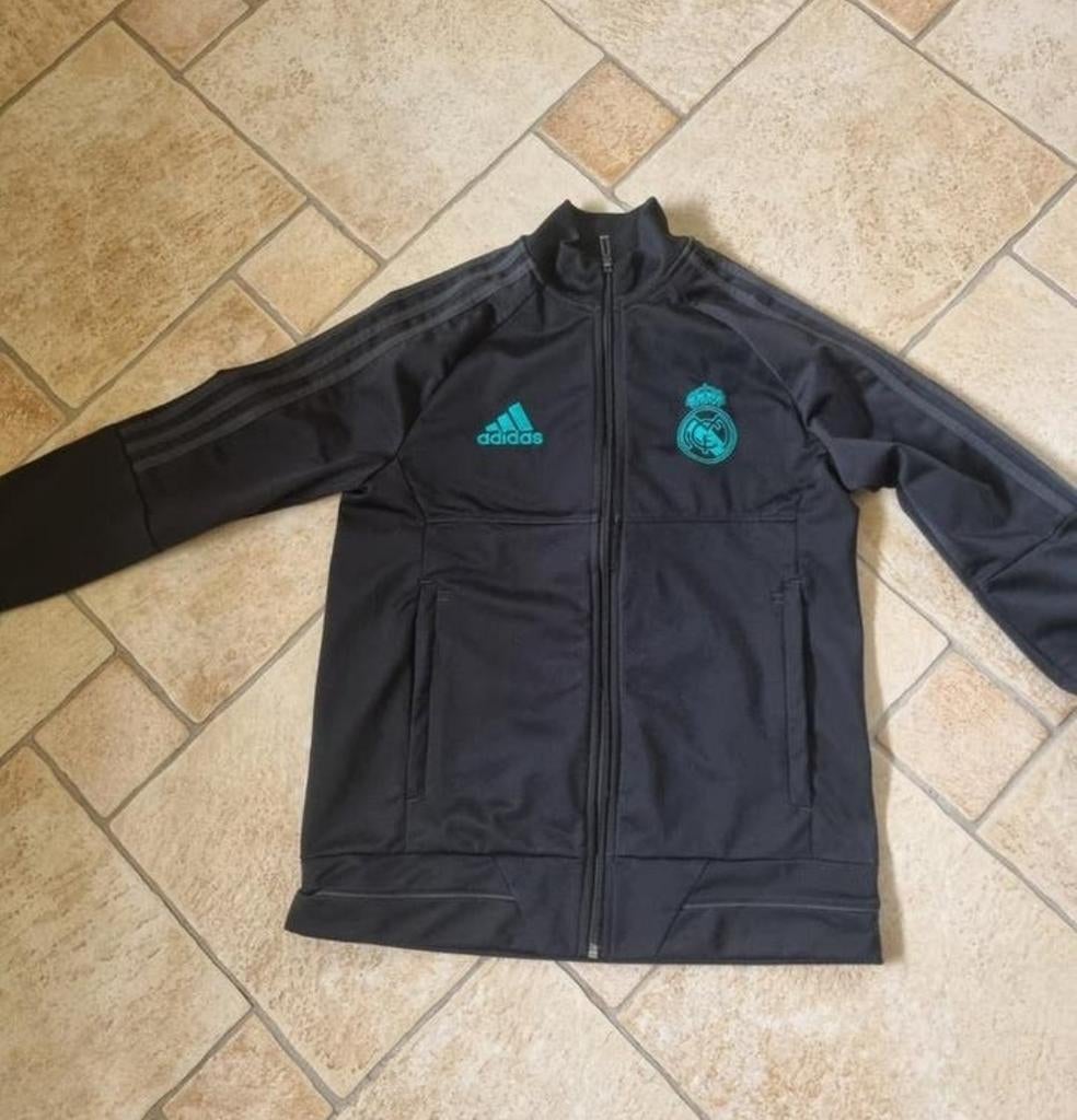 Prachtig Adidas real Madrid vest trainings vest 164, Kinderen en Baby's, Kinderkleding | Maat 164, Adidas, Sport- of Zwemkleding