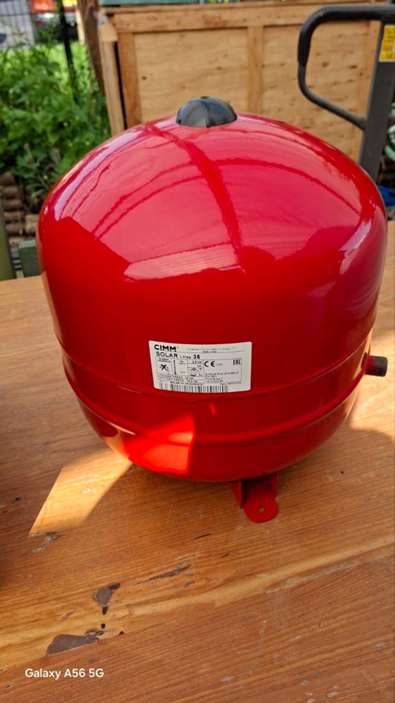 Expatievat 35 liter nieuw, Ophalen of Verzenden, Nieuw, Overige typen
