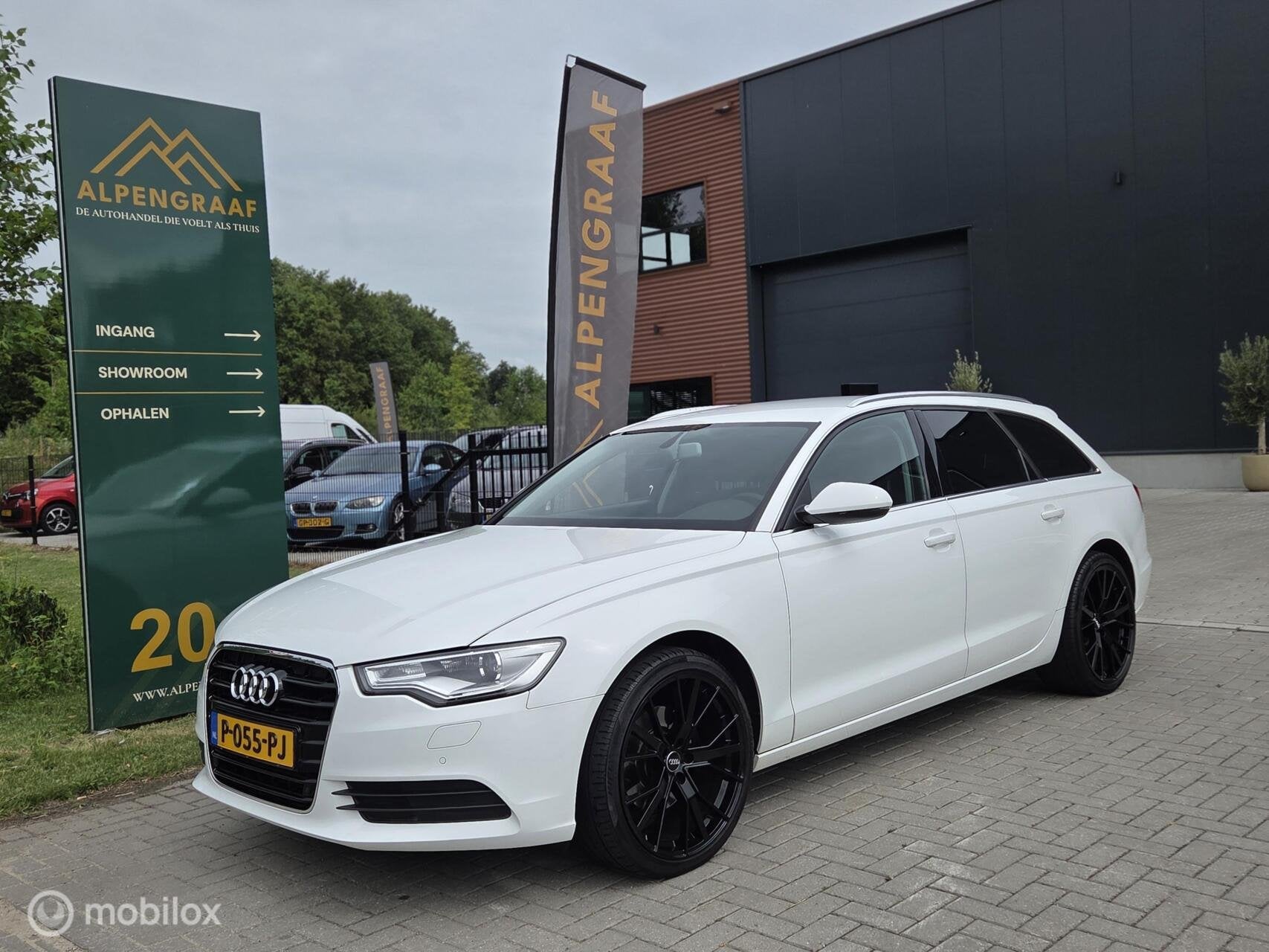 Audi A6 Avant S-line 2.0 TFSI Pro Line Dealeronderhouden, 15 km/l, Gebruikt, Zwart, 4 cilinders