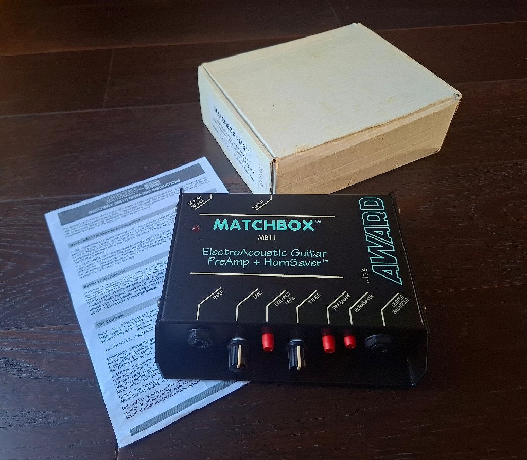 Award Session Matchbox MB11 High-Z preamp/DI, Ophalen, Gebruikt, Studiomicrofoon