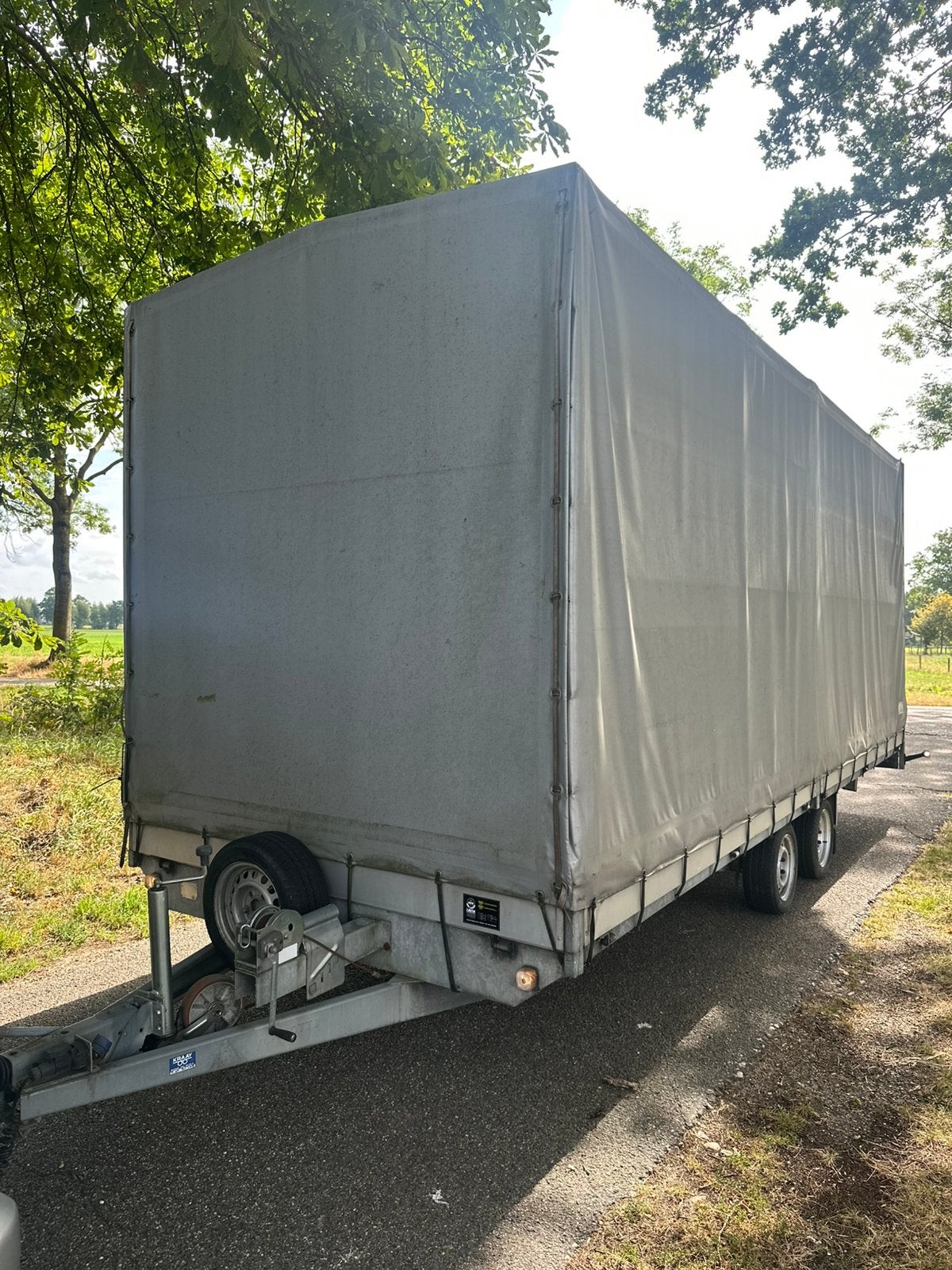 Grote huif mega aanhanger tandemasser. !!!!, Auto diversen, Aanhangers en Bagagewagens, Ophalen of Verzenden, Zo goed als nieuw