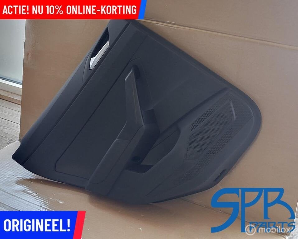 VW POLO 6 VI 2G AW1 DEURPANEEL LINKSACHTER DEURKAART 2017+, Gebruikt, VOLKSWAGEN, Volkswagen, Ophalen of Verzenden