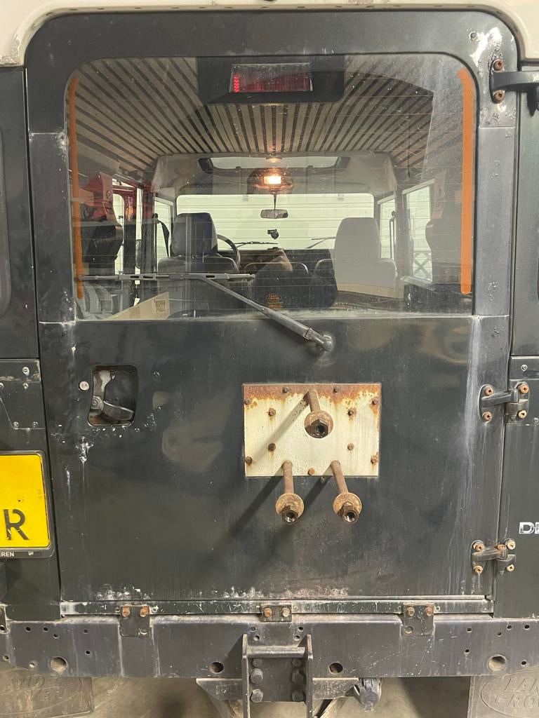 Land Rover Defender Achterdeur en scharnieren, Auto-onderdelen, Carrosserie en Plaatwerk, Ophalen, Deur, Achter, Gebruikt