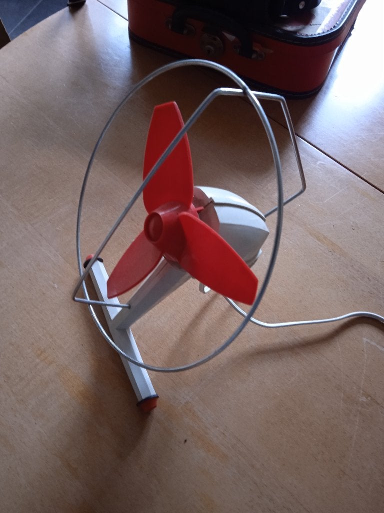 ventilatortje, Ophalen of Verzenden, Gebruikt, Tafelventilator