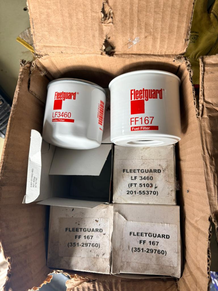 Fleetguard smeeroliefilters en gasoliefilters, Watersport en Boten, Ophalen, Nieuw